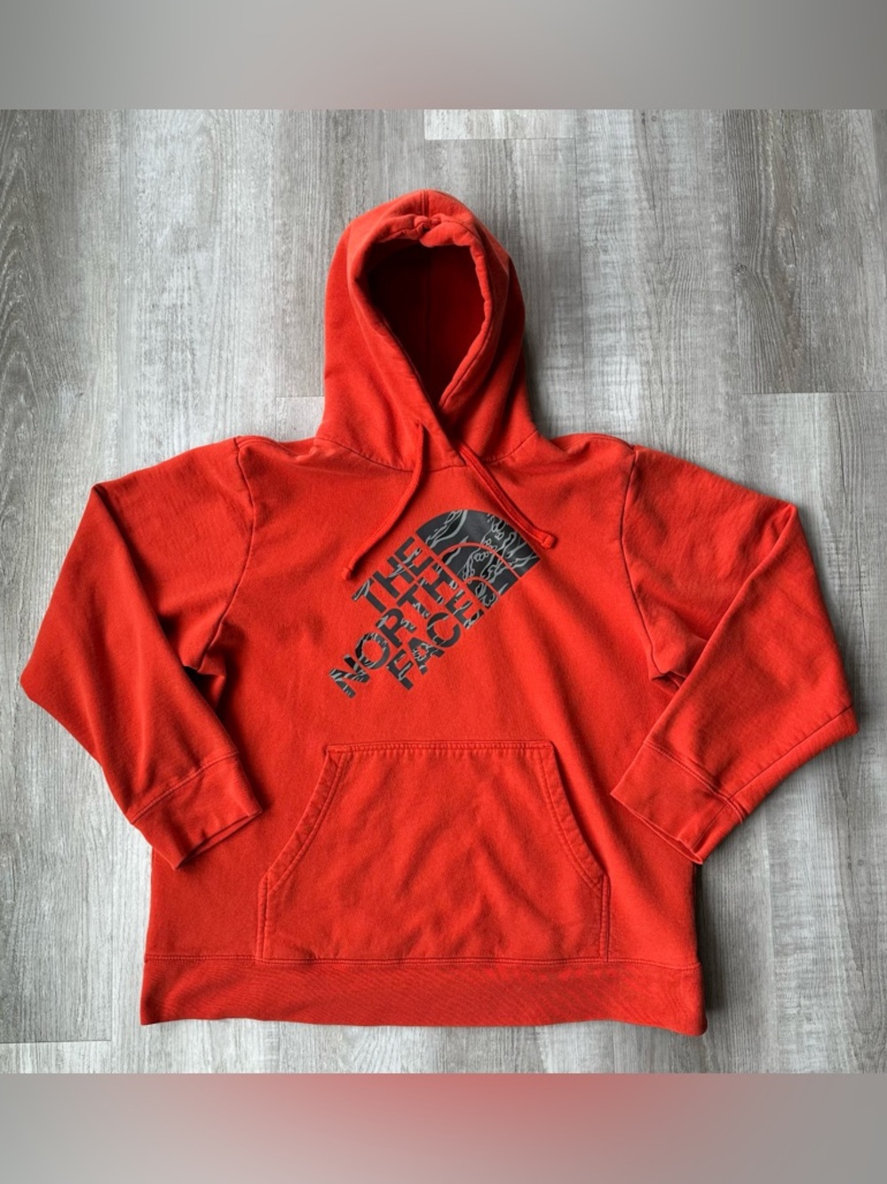 The North Face Orange Hoodie